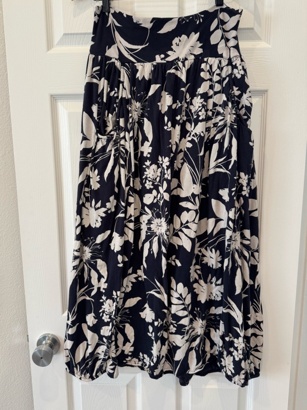 Garnet Hill Maxi Knit Skirt - Picture 2 of 7
